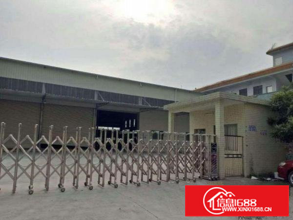 清厦独院9米高钢构带隔热400平方厂房出租，配电大