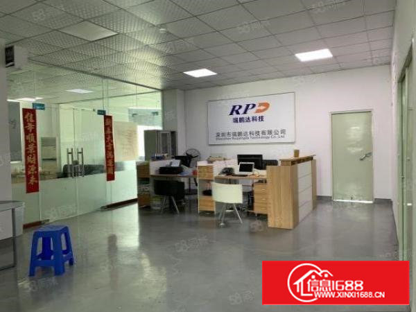 转租石岩爱群路同富裕工业区楼上650平带装修厂房