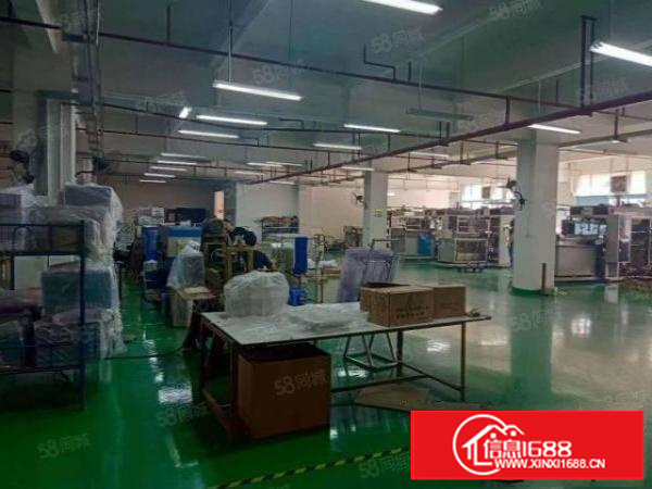 寮步下岭贝工业区标准厂房分租二楼2000带装修水电齐全