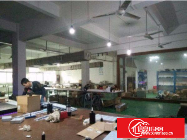 龙岗区横岗镇标准厂房一楼950平出租有装修无需转让费