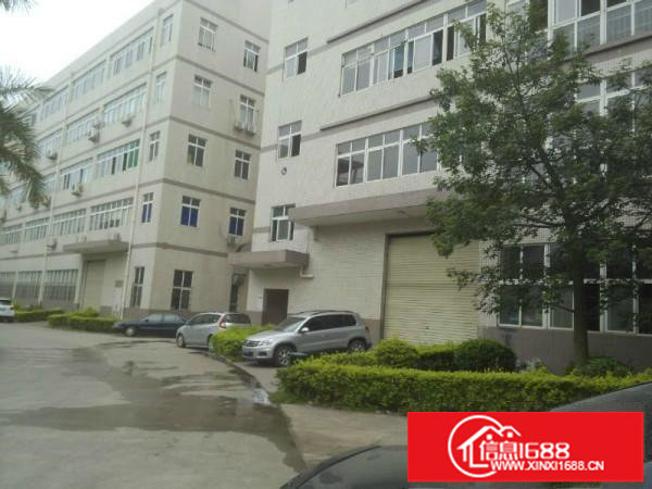 鹊山路口光浩工业区480平方花园式厂房带装修急租