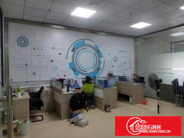 精装会展中心附近工业园楼上2000平标准厂房出租可分租