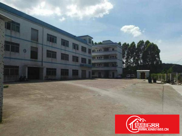 惠阳新圩900平楼上带装修厂房出租空地大