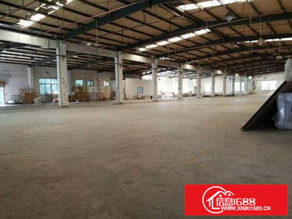 惠州镇隆单一层家具厂房2500平方出租可分租