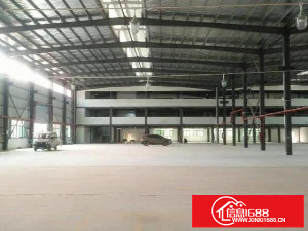 龙岗重工一楼钢构厂房10米高6000平方空地三千平