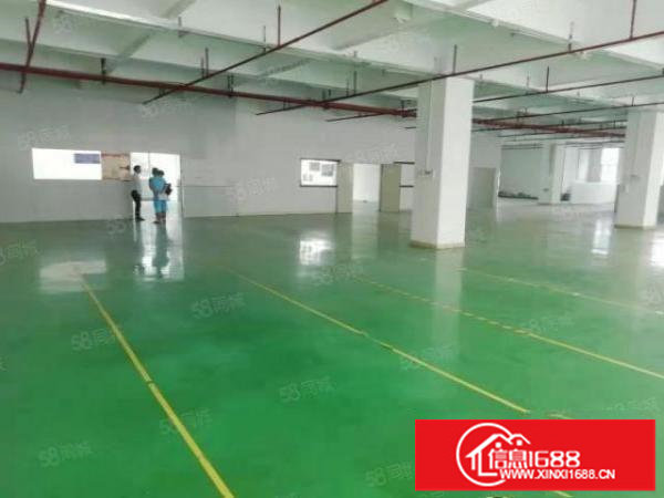 龙岗地铁口原房东楼上2000平带装修实际面积厂房出租可分租