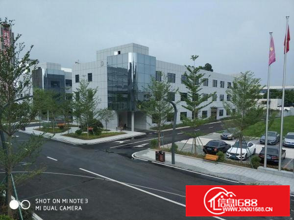 石排龙腾路边花园式厂房三楼300平米招租现成水电装修研发办公