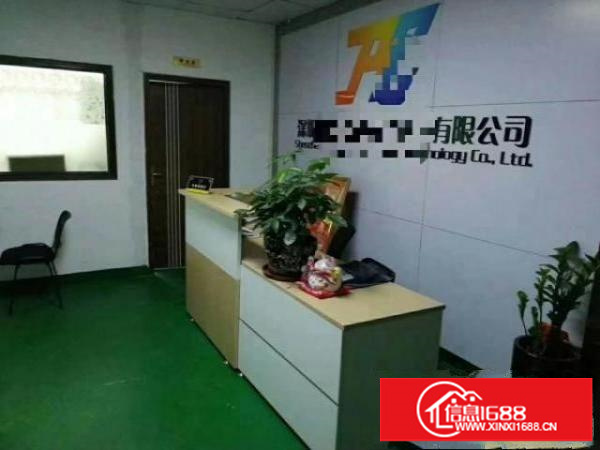 新出精装修厂房3楼560平，水电齐全，可拎包入住