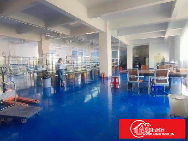 向东新空出二楼带装修厂房750平方