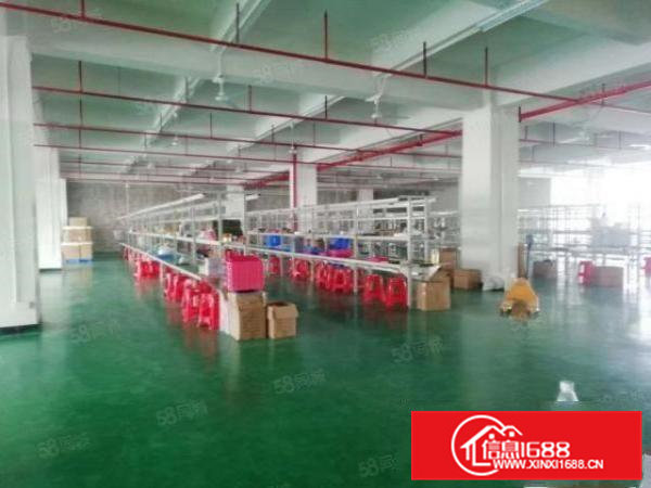 急租，横沥镇原房东花园式精装厂房二楼带消噴淋2000平方出租