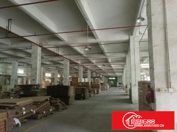 秋长白石33000平米标准厂房大小分租带喷油房