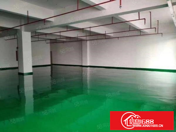 龙华新出三楼标准厂房600平带装修办公室地坪漆车间水电齐全