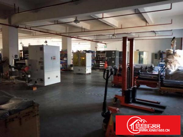 凤岗天堂围三楼厂房出租800平方适合加工行业