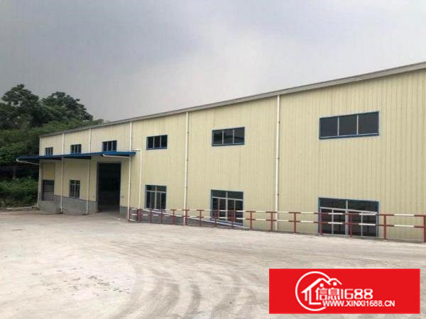 清溪清厦钢构厂房200平出租，可过环评，可分租，带牛角