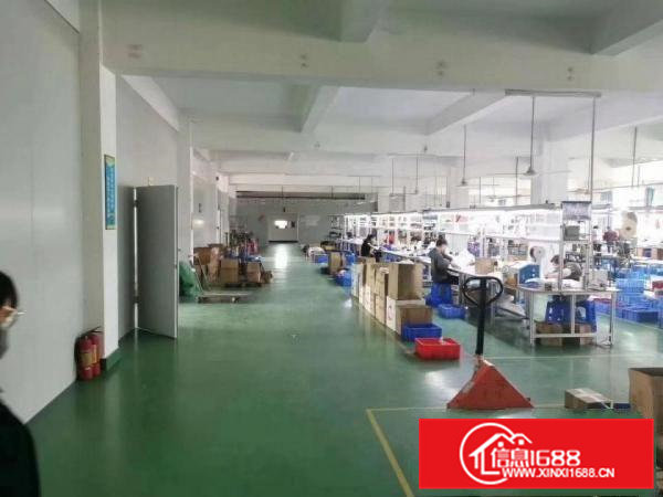 大朗工业园带精装修标准厂房分租一楼楼上1000平现成水电办室