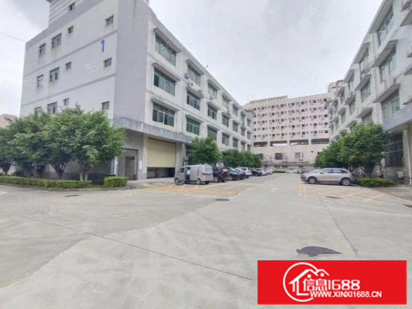 松岗高速口原房东红本厂房，1400平简单装修免转让费可办环评