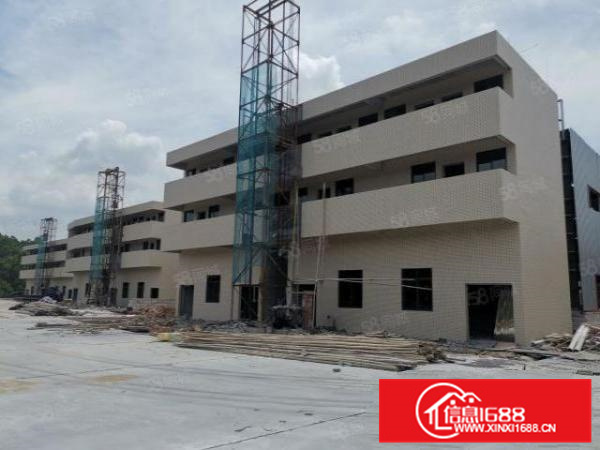 佛山南海狮山镇虹岭路边全新钢结构标准单一层红本