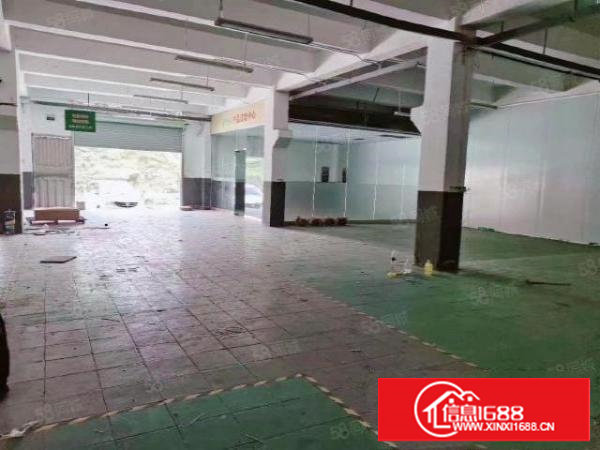 一楼高6.5米带牛角地坪漆，现成办公室，主线未拆