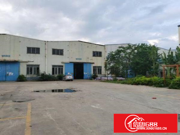 里水镇一手房东独院大空地，车间地坪漆，办公精装修。带现成航车