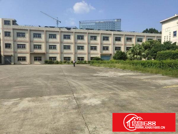 东莞清溪三中新出标准一楼2300平，带十吨行车厂房出租