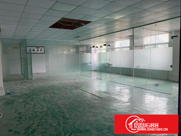 清溪高速出口标准厂房二楼带装修1020平米出租