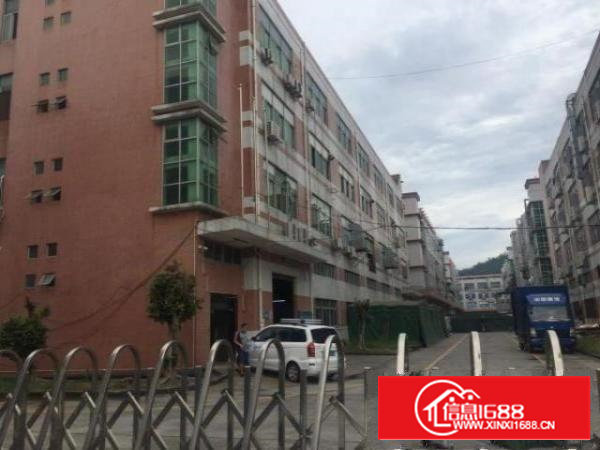 沙井后亭第二工业园红本厂房一楼930平二楼600平出租原房东