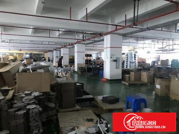 长安乌沙楼上1500平方精装修厂房出租，水电齐全，拎包生产