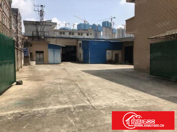 大朗靠常平原房东独院砖墙到顶钢构滴水7米2200平厂房出租