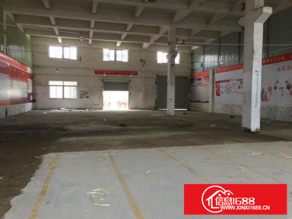 乌沙一楼900平厂房招租空地大交通便利可进大车