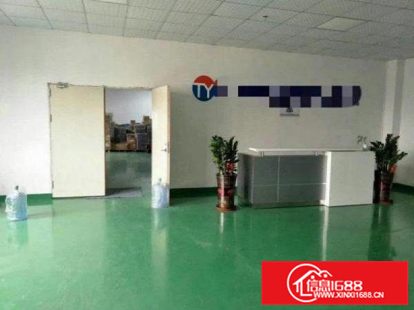 大朗体育馆附近工业园楼上带精装修办公1400平