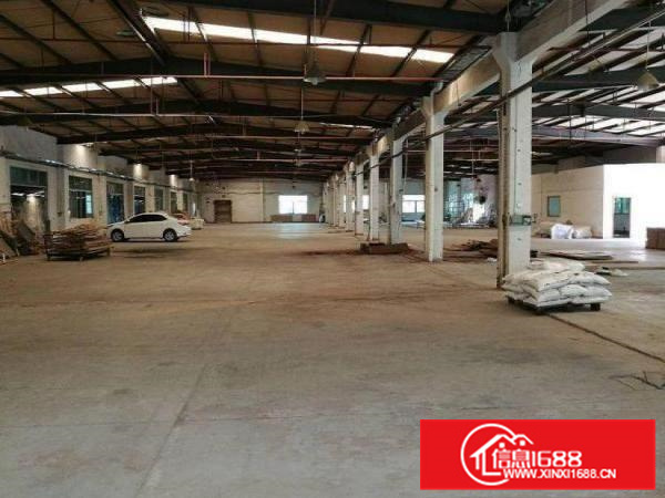 惠州镇隆单一层家具厂房2500平方出租可分租