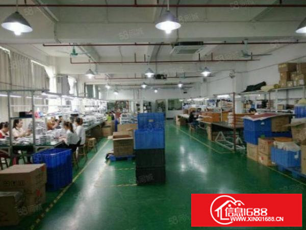 平湖华南城带红本电商园1800平方厂房出租，适合电商，研发等