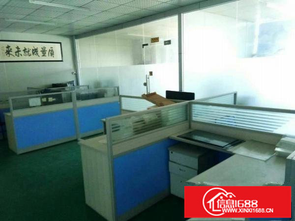 观澜清平附近新出楼上2500平方带装修厂房招租