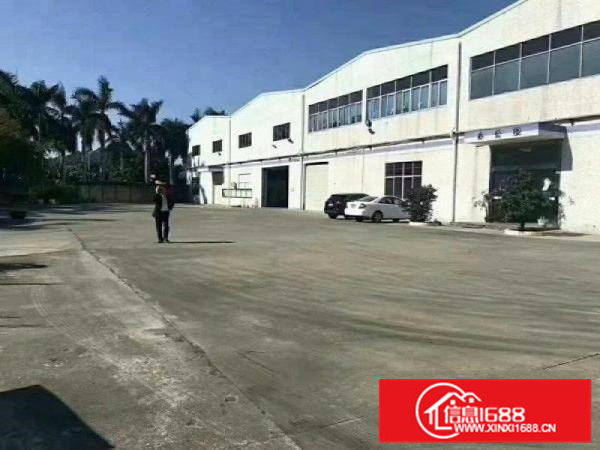 石洲工业区新出独院厂房12米高带10吨吊车可分租