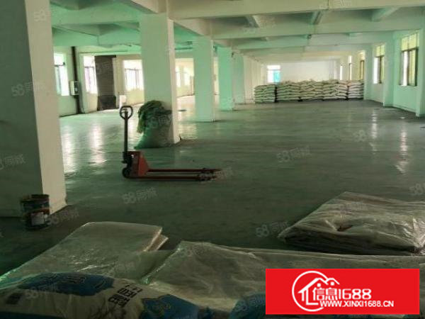 平湖富民工业区一楼1200平带消防喷淋厂房出租，六米高