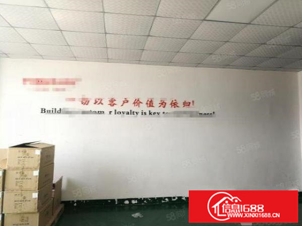 光明甲子塘楼上整层1900平精装修车间全部吊顶全包价18元