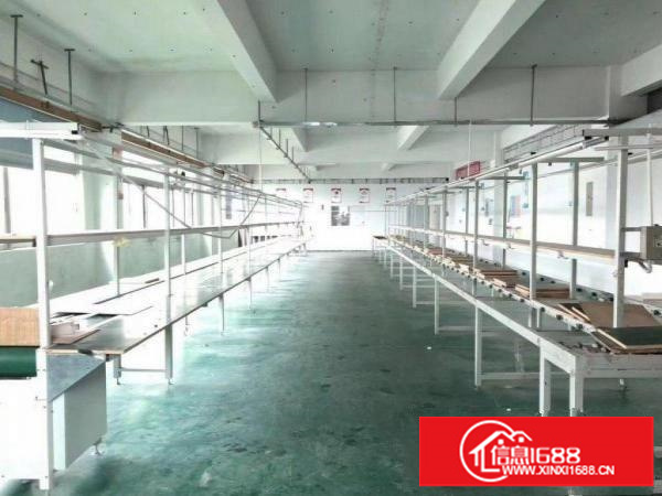 出租龙岗区横岗沙荷路楼上厂房850平米带豪华装修