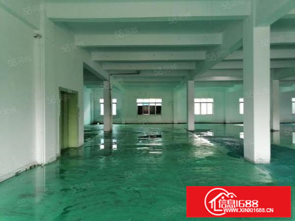 清溪浮岗新出楼上1500平方标准厂房现成地坪漆水电齐全白菜价