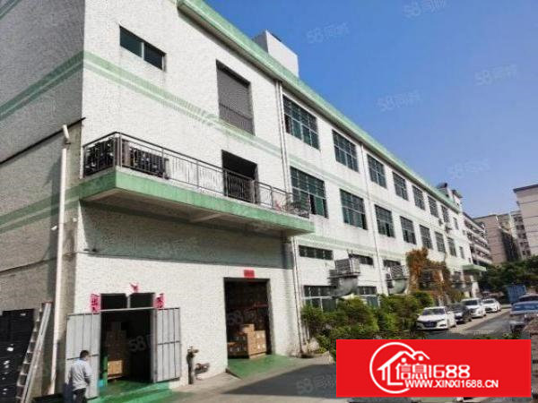 光明龙大高速独门独院厂房三层5800平方租金25带60台空调