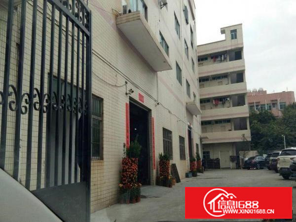 平湖华南城旁楼上带装修标准厂房出租