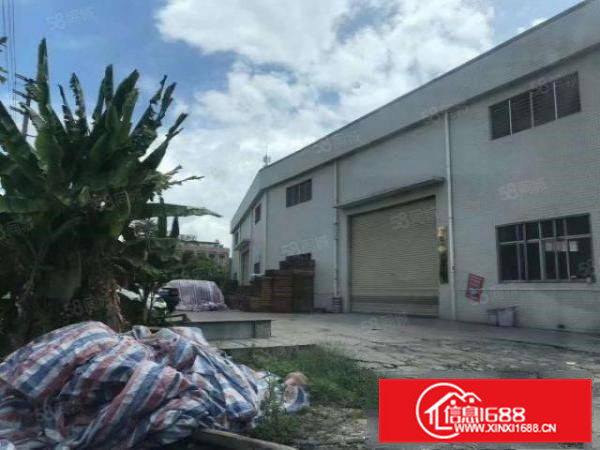 清溪三中新出滴水9米高单一层独门独院厂房9300平水电齐全