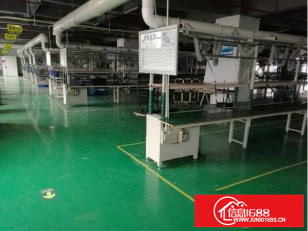 凤岗雁田附近新出楼上2000平带豪华装修厂房出