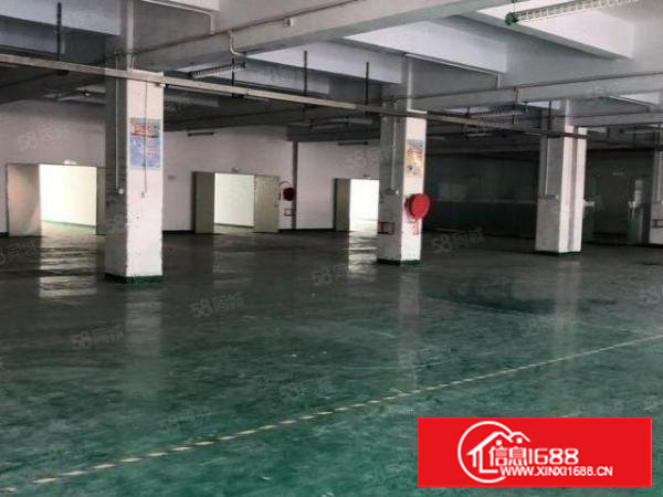 塘厦沙湖新出1700平标准厂房出租带绿色地坪漆价格实在