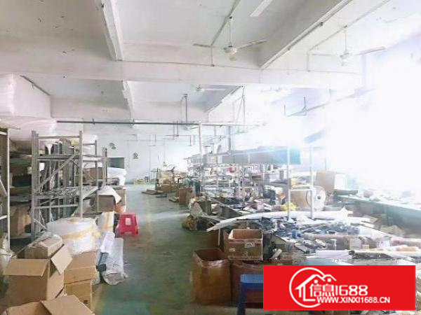 龙岗区横岗新出原房东精装370平厂房,实量出租,停车位充足