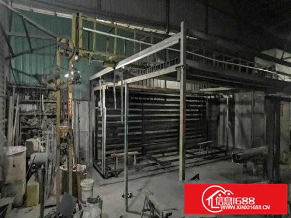 小面积福音现转让一套喷粉烤漆厂房带全套设备电转让费面议