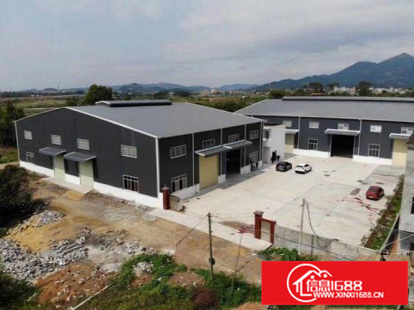 惠州新墟独门独院单一层880平方钢构厂房隆重招商