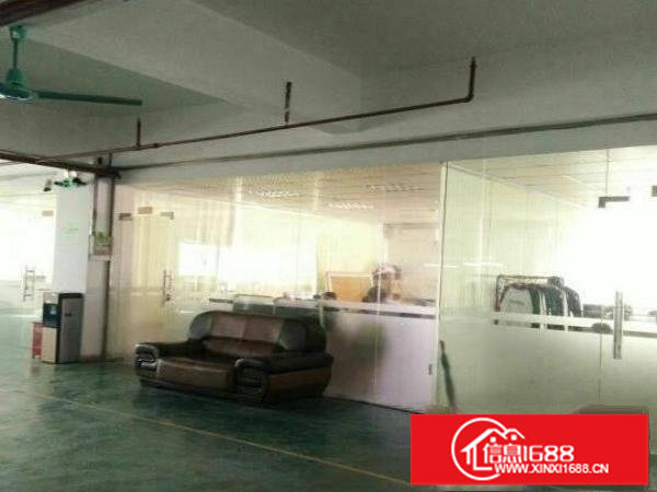 龙岗爱联嶂背楼上1000平带装修厂房出租