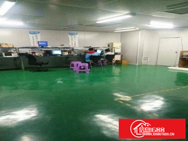 凤岗金凤凰带装修电子厂房楼上1500平米出租