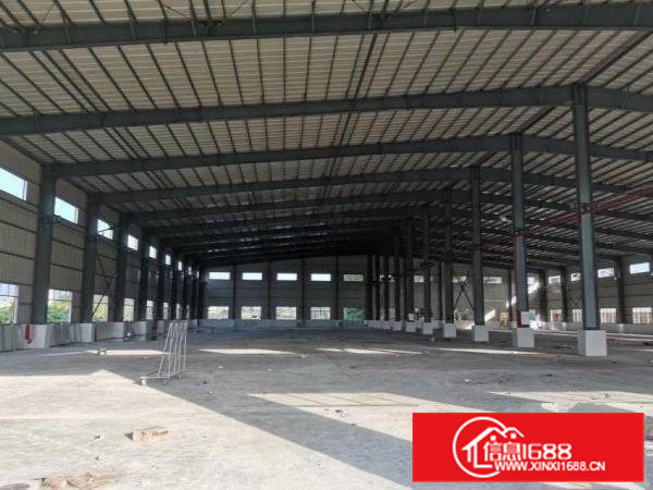 白沙全新单一层钢构500平方厂房带牛角可装航吊