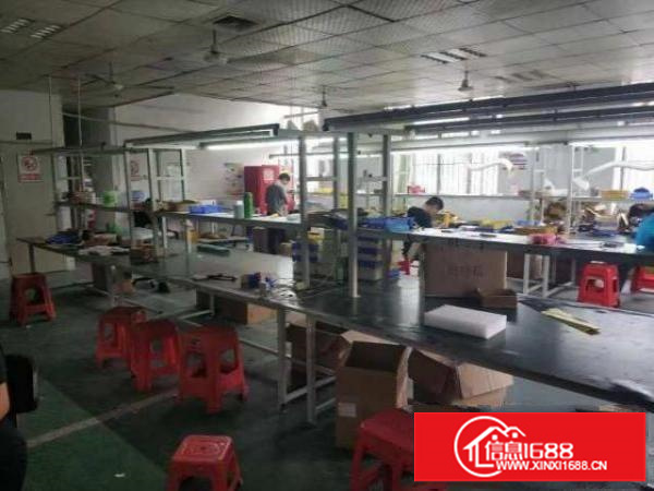 六约3楼260平6楼320平电子厂转让。